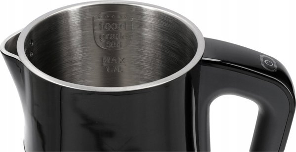 Ηλεκτρικός Βραστήρας Toya LUND 1.7L με Ρύθμιση Θερμοκρασίας, Μαύρος
