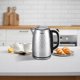 Czajnik elektryczny bezprzewodowe Webber WK-330 2200 W 1,7 l czarny INOX