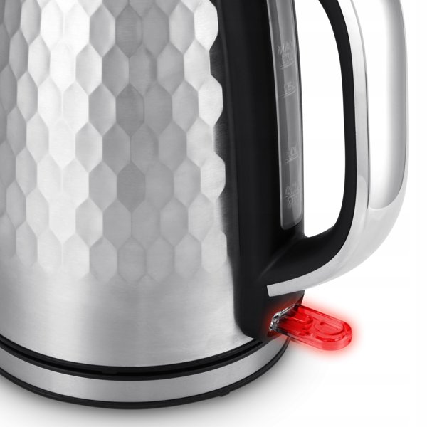 Czajnik elektryczny bezprzewodowe Webber WK-330 2200 W 1,7 l czarny INOX