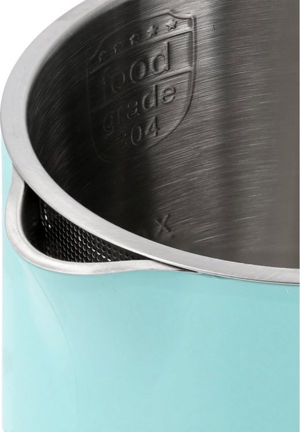 Ηλεκτρικός Βραστήρας Toya LUND 1.5L 2200W Cool Touch Τυρκουάζ