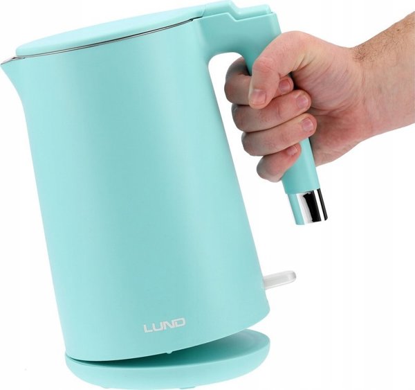 Ηλεκτρικός Βραστήρας Toya LUND 1.5L 2200W Cool Touch Τυρκουάζ