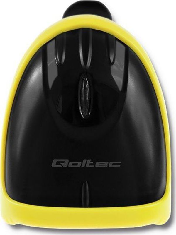 Qoltec Ενσύρματος Αναγνώστης Γραμμωτών Κωδίκων 2D Barcode Scanner, Μαύρο (50867)