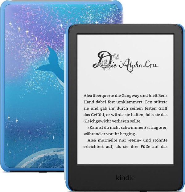 Amazon Kindle Kids 11th Gen E-Reader 16GB, Space Whale, 6" Οθόνη 300 ppi