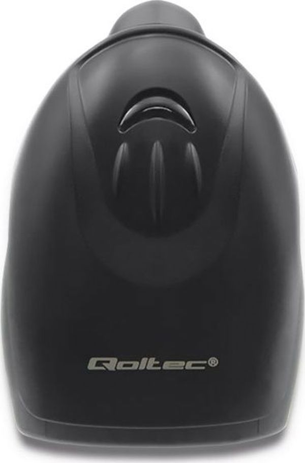 Qoltec Αναγνώστης Γραμμωτών Κωδίκων 1D, Ενσύρματο Barcode Scanner, Μαύρο (50866)