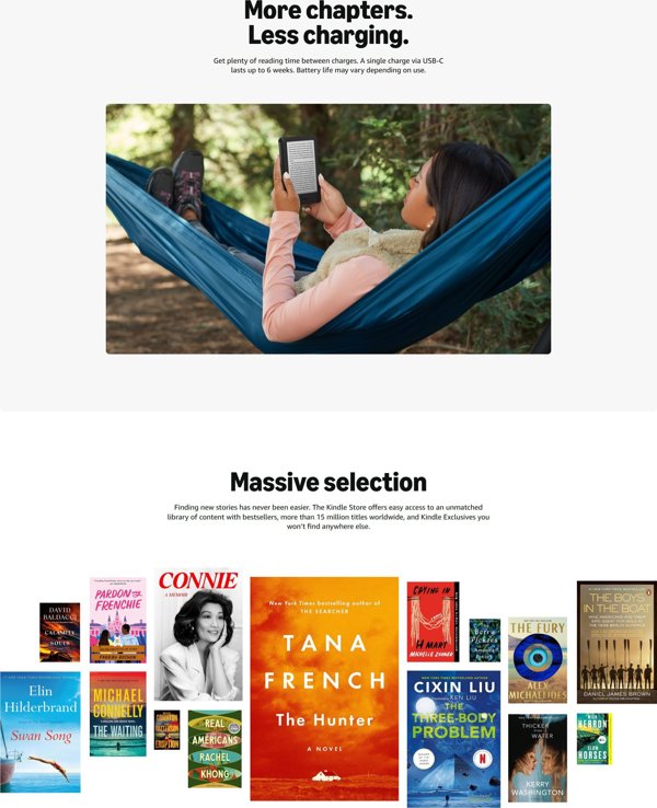 Czytnik Amazon Kindle 11 z reklamami 16GB (B0CNV9F72P)