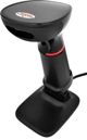 Virtuos HT-855A Ενσύρματος Σαρωτής Barcode 2D CCD, USB, με Βάση, Μαύρο