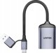 Unitek Card Reader 2-σε-1, SD 4.0 & Micro SD 4.0, USB 3.0/3.1, Μαύρο
