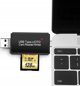 Αναγνώστης καρτών USB + USB TypeC + SD/ MICRO SD