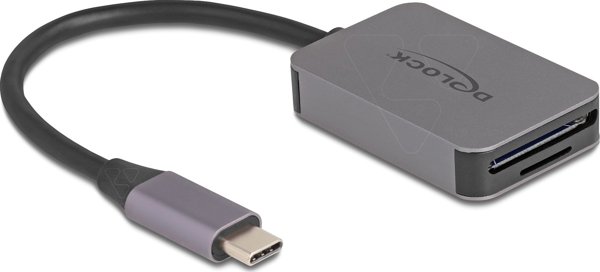 Delock Card Reader USB-C για microSD και SD - 14219292