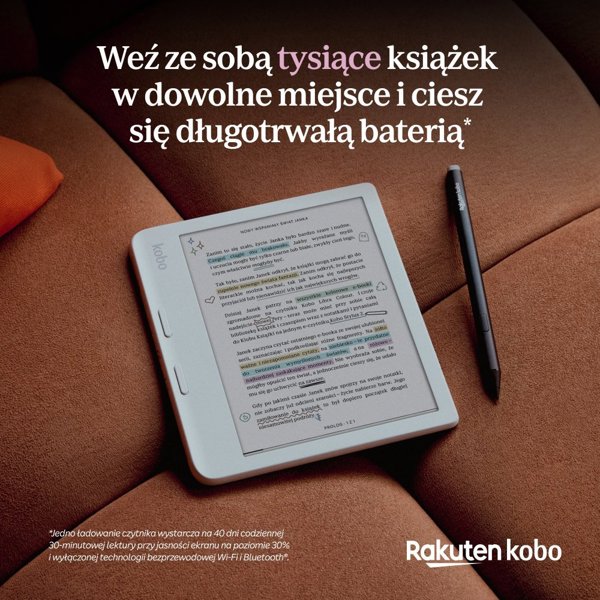 Kobo Libra Color reader λευκό (N428-KU-WH-K-CK)