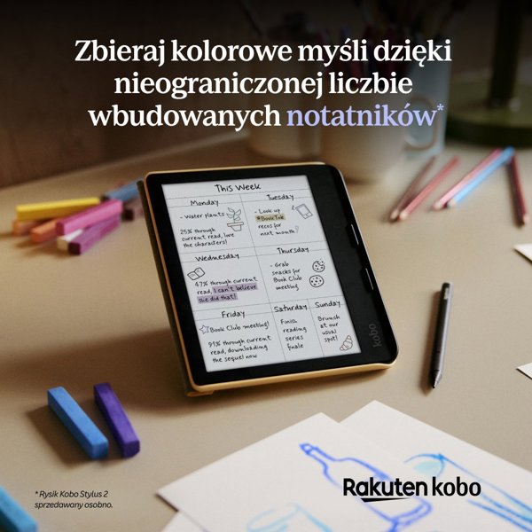 Kobo Libra Color reader λευκό (N428-KU-WH-K-CK)