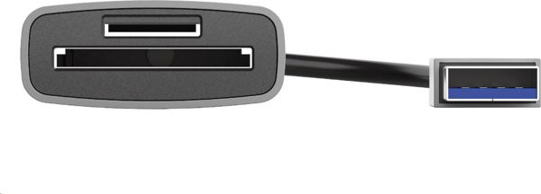 Trust Dalyx USB 3.2 Card Reader - Εξωτερικός Αναγνώστης Καρτών Μνήμης για SD, SDHC & SDXC