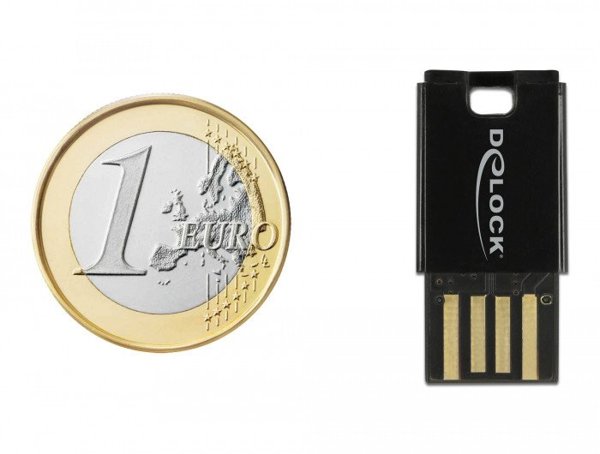 Czytnik Delock DELOCK USB 2.0 Card Reader für Micro SD Speicherkarten