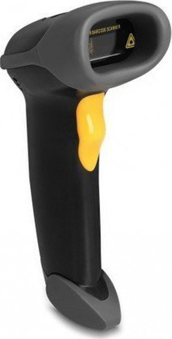 Αναγνώστης Barcode Delock 90584 1D Laser Χειρός Μαύρος