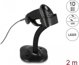 Αναγνώστης Barcode Delock 90584 1D Laser Χειρός Μαύρος