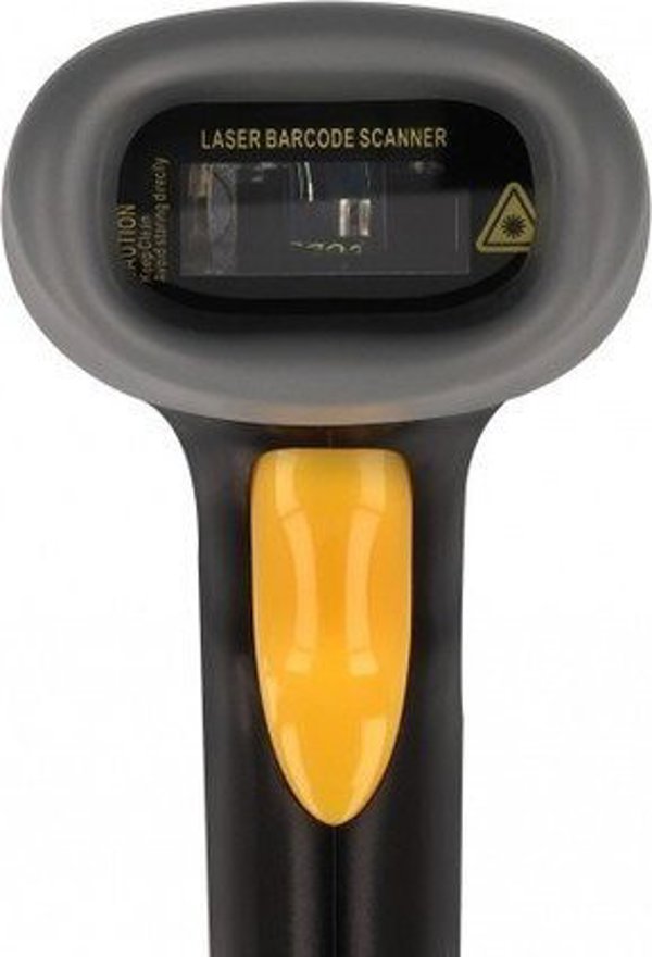 Αναγνώστης Barcode Delock 90584 1D Laser Χειρός Μαύρος