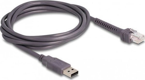 Αναγνώστης Barcode Delock 90584 1D Laser Χειρός Μαύρος