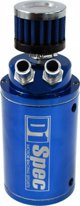 D1Spec Oil catch tank D1Spec 15mm Blue + Filtr