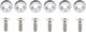D1Spec_D Srubki Fender washers D1 8mm Silver