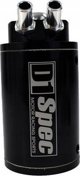 D1Spec Oil catch tank D1Spec 15mm Black + Filtr