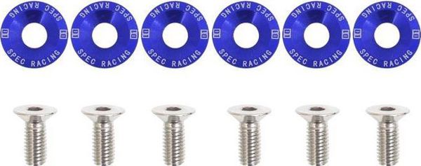 D1Spec_D Srubki Fender washers D1 8mm Blue