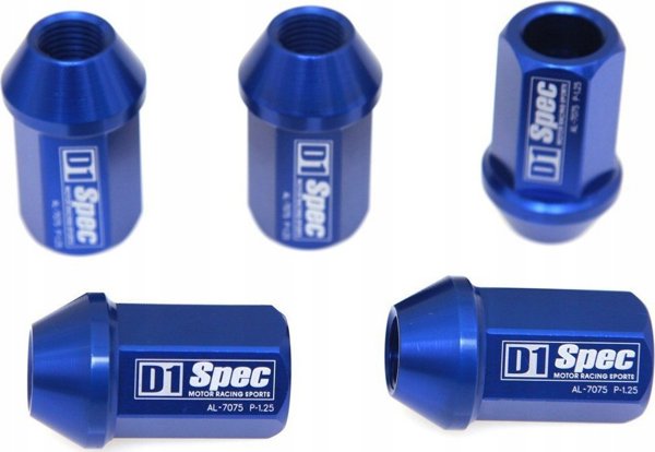 D1Spec Αλουμινένια Παξιμάδια D1Spec 12x1,25 Μπλε