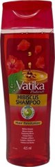 Dabur Hibiscus σαμπουάν μαλλιών Hibiskus αναγεννά κατεστραμμένα και θαμπά μαλλιά 425ml
