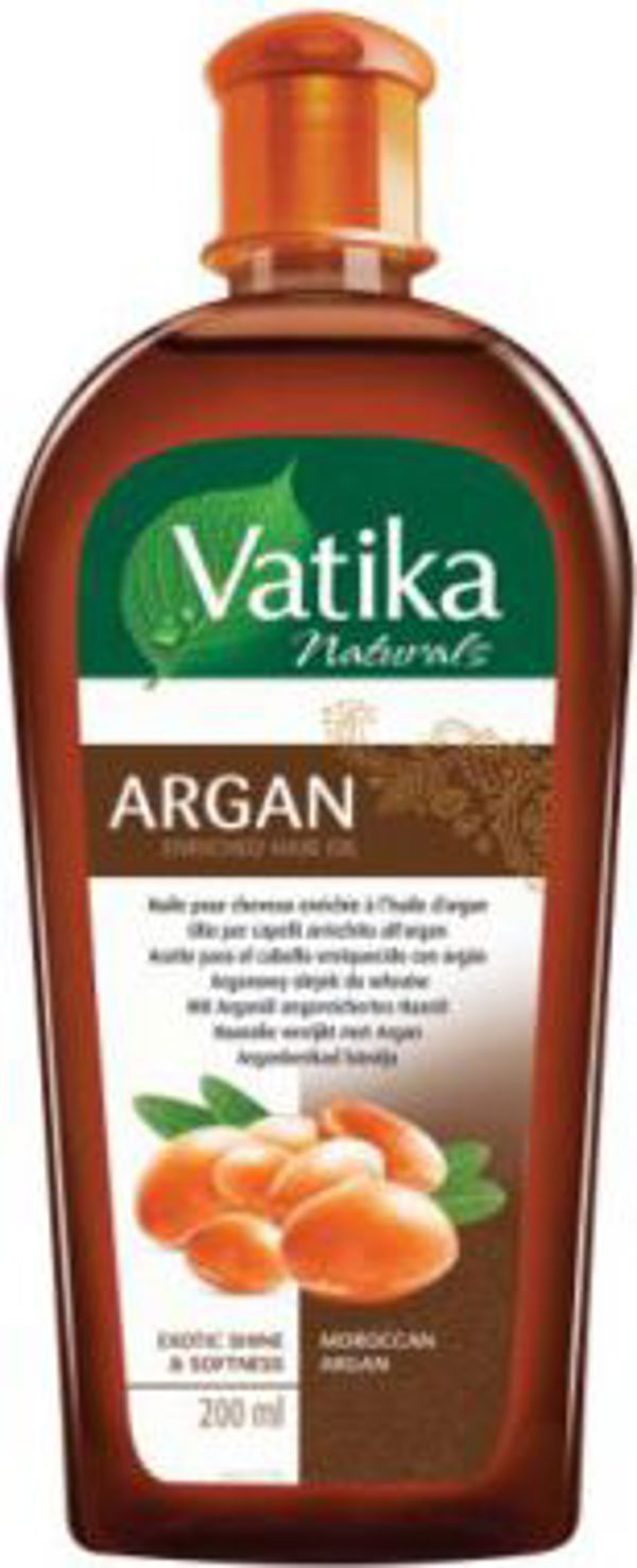 Dabur Vatika Εμπλουτισμένο Αργκανέλαιο Μαλλιών, 200 ml