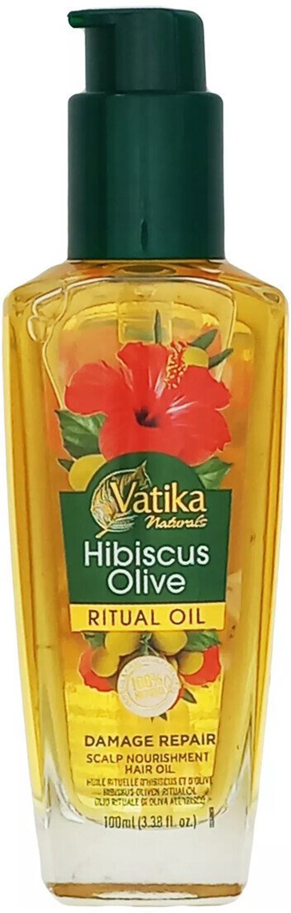 Dabur Hibiscus Olive Ritual Oil Λάδι Μαλλιών για Θρέψη και Ενδυνάμωση 100ml