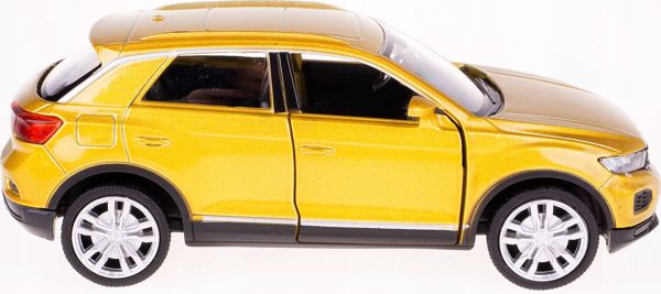 Daffi Volkswagen T-Roc Μεταλλικό Αυτοκινητάκι RMZ με Ανοιγόμενες Πόρτες Χρυσό