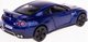 Daffi Nissan GT-R Μεταλλικό Αυτοκινητάκι Μινιατούρα με Ανοιγόμενες Πόρτες Μπλε