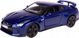 Daffi Nissan GT-R Μεταλλικό Αυτοκινητάκι Μινιατούρα με Ανοιγόμενες Πόρτες Μπλε