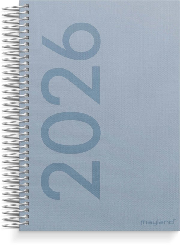 Dagkalender tekstilpræg 2026