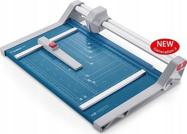 Dahle 550, 20 sheets, 36 cm, 2 mm, Automatic clamp, Steel, A4 [outlet]