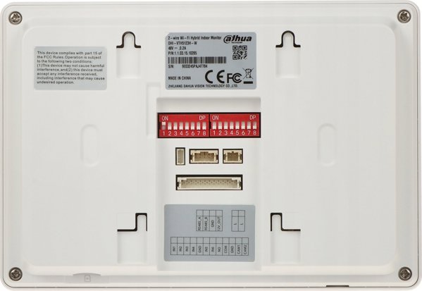 Dahua Technology ΣΕΤ Θυροτηλεόρασης KTX01(F) Wi-Fi, 2-Wire, Έγχρωμο Σύστημα Θυροτηλεόρασης