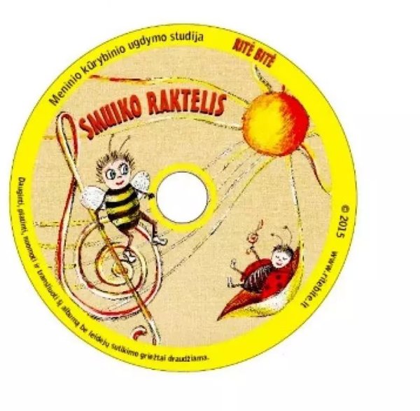 Dainų knygelė su CD, Smuiko raktelis