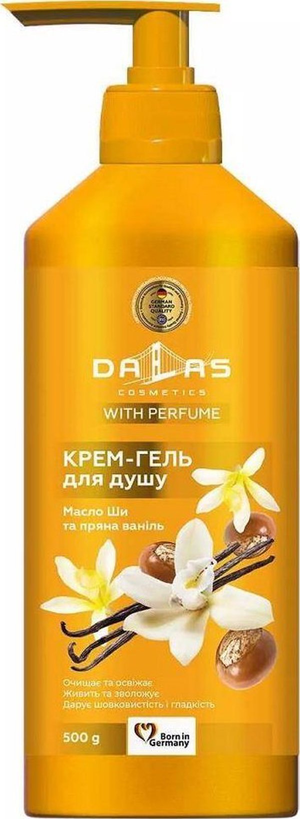 Dalas Αφρόλουτρο Βούτυρο Καριτέ και Βανίλια 500g