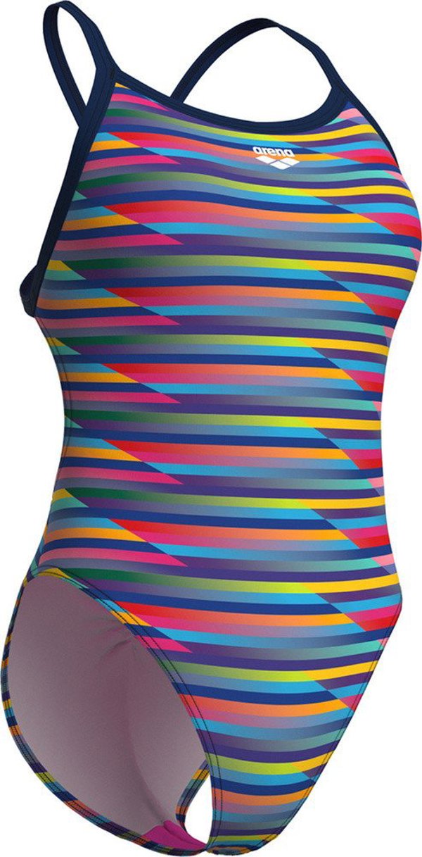 WOMEN'S ARENA RACING STRIPE SWIMSUIT XCR