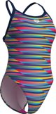 WOMEN'S ARENA RACING STRIPE SWIMSUIT XCR