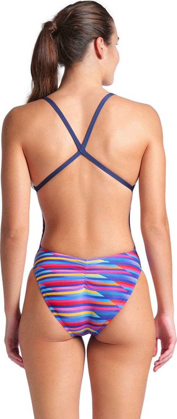 WOMEN'S ARENA RACING STRIPE SWIMSUIT XCR