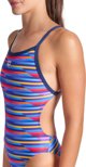 WOMEN'S ARENA RACING STRIPE SWIMSUIT XCR