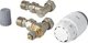 Danfoss RAS-C2 Σετ Θερμοστατικής Κεφαλής Καλοριφέρ 013G6005 - Λευκό/Μεταλλικό