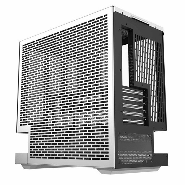Darkflash F1 computer case (White) + 6 ARGB fans