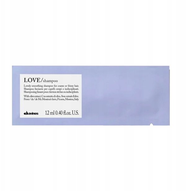 Davines Set, Davines, Love Smoothing, Hair Shampoo, Smoothing, 12 pcs, 12 ml None