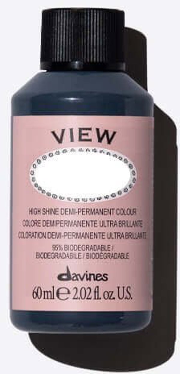Davines, View, Demi-Permanent Hair Dye, 6.18 , 60 ml For Women