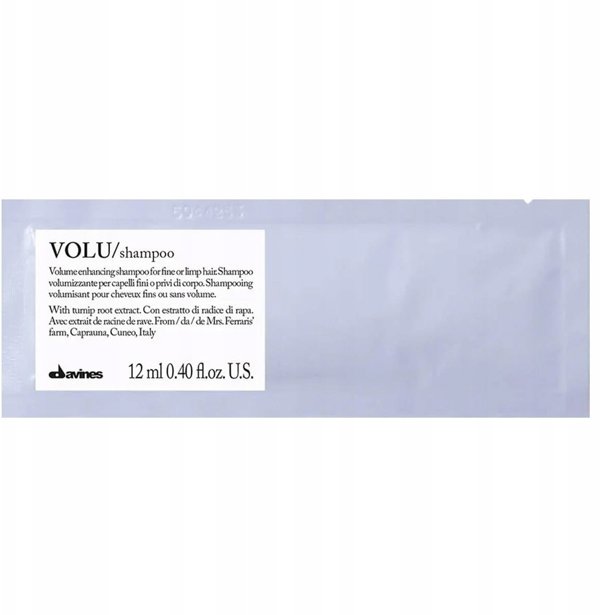 Davines Davines, Volu, Hair Shampoo, Volume, 12 pcs, 12 ml Unisex