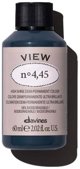 Davines, View, Demi-Permanent Hair Dye, 4.45 , 60 ml For Women