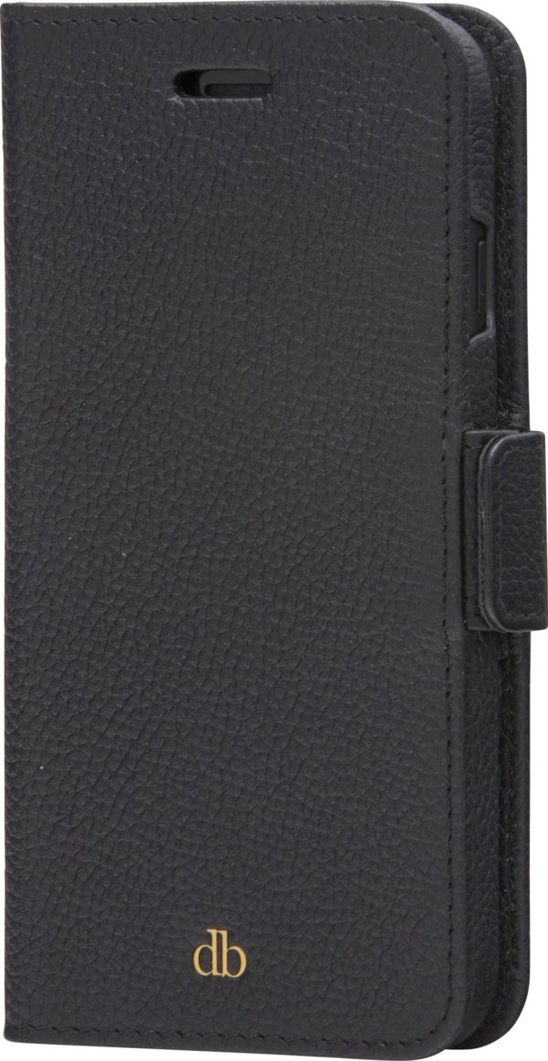 dbramante New York Θήκη για iPhone SE / 8 / 7 - Full Grain Δέρμα - Νυχτερινό Μαύρο