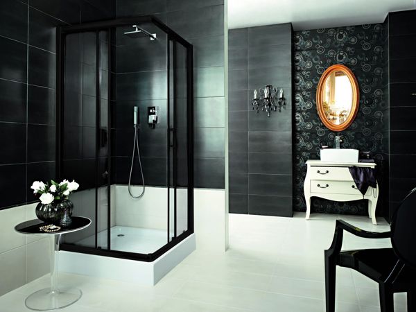 Deante kabina Funkia kwadratowa 80x80x185 Nero (KYC_N42K)