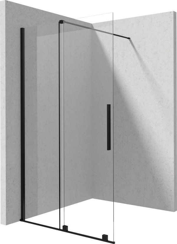 Deante διάφανος τοίχος ντους walk-in με συρόμενο μηχανισμό